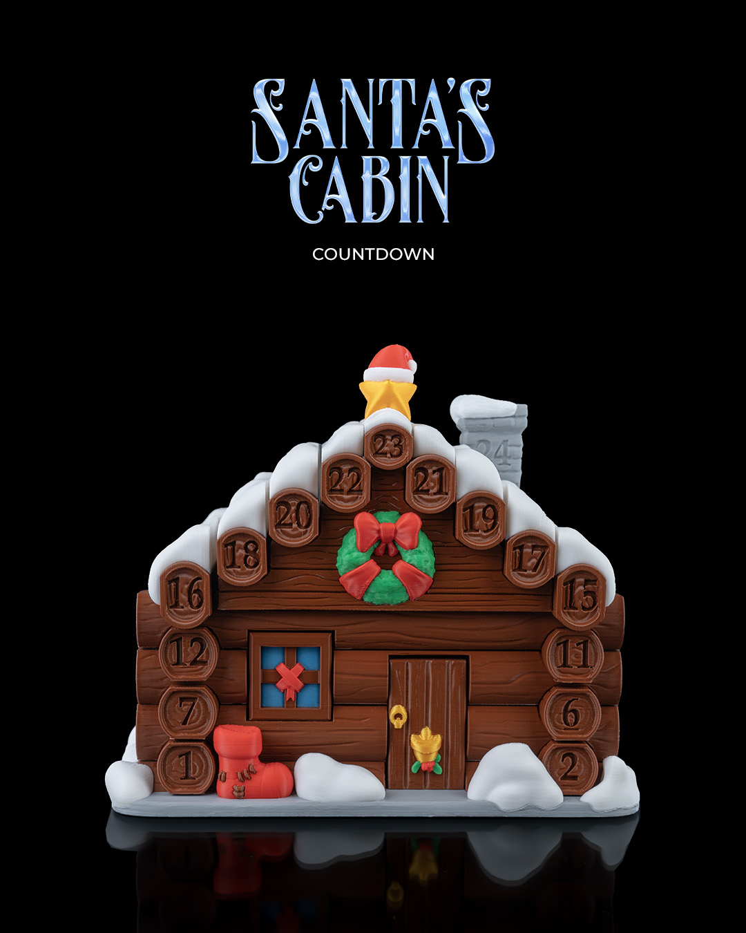 Santa's Cabin Countdown